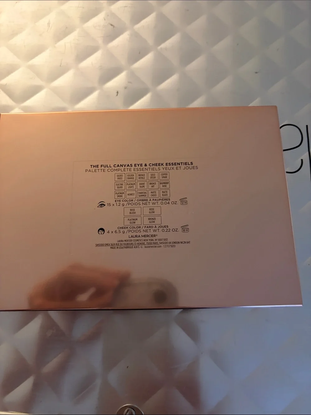Laura Mercier Rose & Peach Eyeshadow Palette